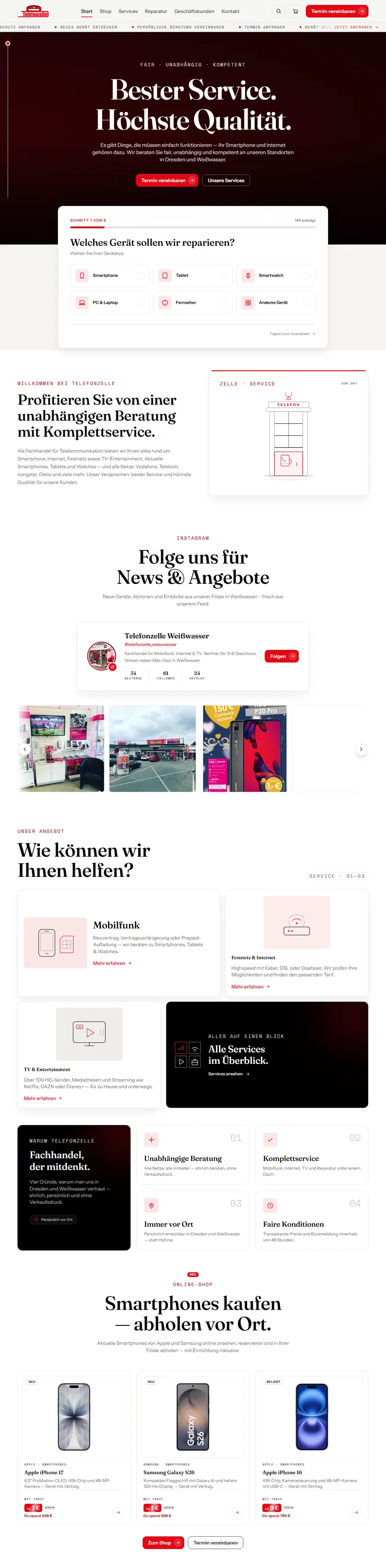 Telefonzelle Dresden: Nachher